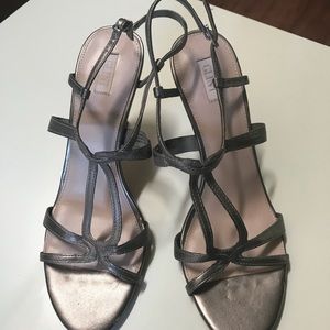 Glint Women’s Silver High Heels Size 9N